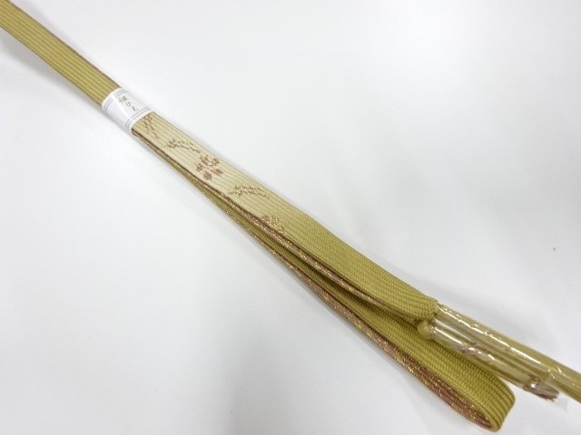 JAPANESE KIMONO / UNUSED KOREI HAND-TIED OBIJIME